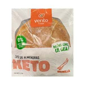 Torta de almendra keto Vainilla – Vento